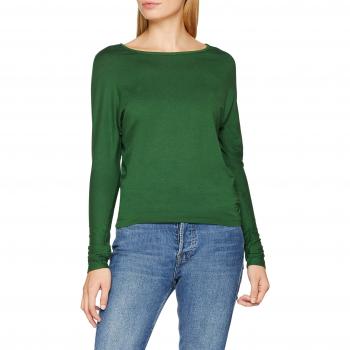 More & More Damen T-Shirt Langarm Ivy Green 38