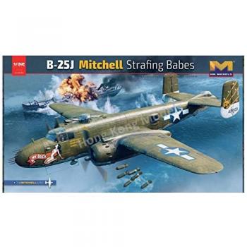 Hongkong Modell B-25J Mitchell Kampfbabes