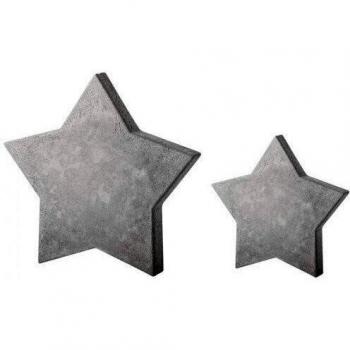 Gießform Stern 11 cm ø, 3,5 cm tief