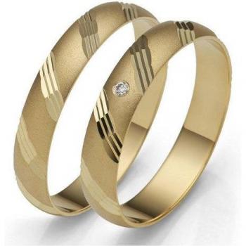 Hochzeitsring Liebesglanz aus 585er Gold