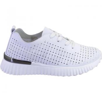 Zapatillas casual de mujer EOLIGEROS VOILA blancas 524