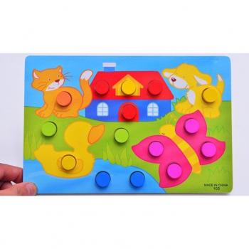 Puzzles en Bois pour l'Éveil des Enfants