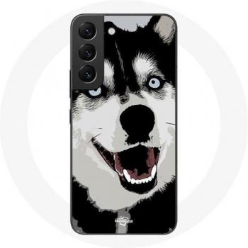Siberian Husky Blue Eyes Protective Case for Samsung Galaxy S22
