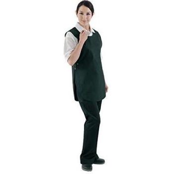 One-Size Navy PolyCotton Chef's Whites Tabard