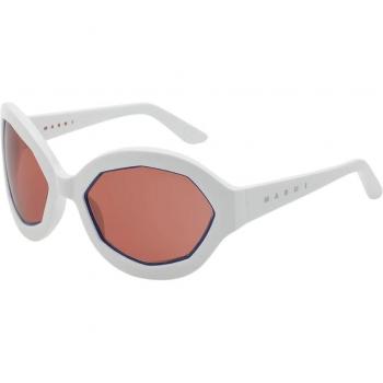 Marni Cumulus Cloud Azul N5D 63° – Gafas de sol blancas para hombre