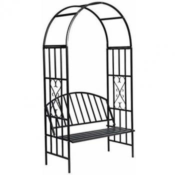 Tonnelle de jardin à roses