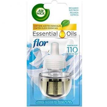 Ambientador Air wick electrico frescor de ropa limpia recambio