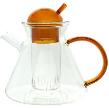 Théière design en verre