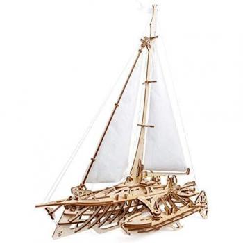 Quebra-cabeças 3D UGEARS para adultos Trimaran Merihobus