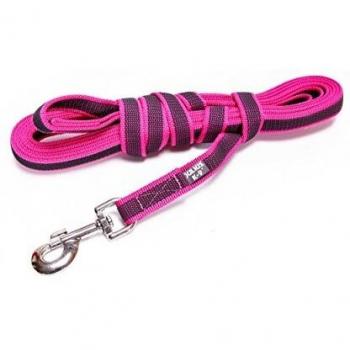 Julius K-9 Color & Gray Pink Leash 20mm x 5m