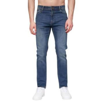 Comfort Fit Stone Wash Jeans for Men – W36 L30