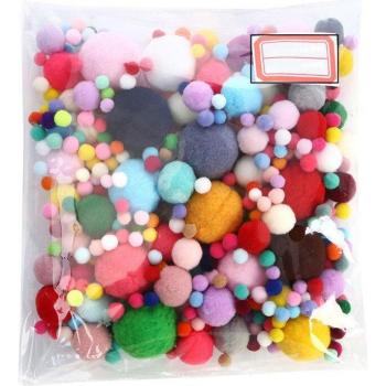 DIY Felt Ball Pompoms for Craft Projects