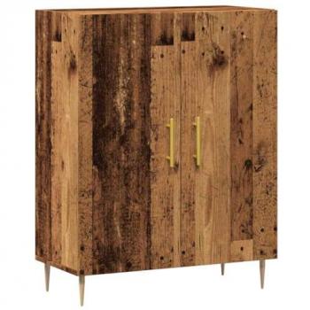 Buffet vieux bois 69,5x34x90 cm bois d'ingénierie Vidaxl