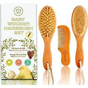 Wiegenkappe Haarbürste und Kamm für Babys
