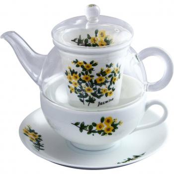 Serando Jasmine Glass Teacup – Arita Ware TFO‑003