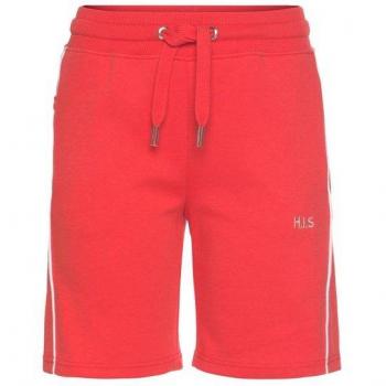 H.I.S Damen Shorts mit Eingrifftaschen, rot, Gr. 36/38