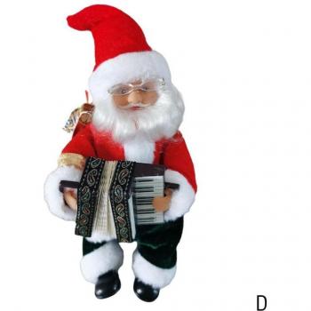 Dancing Santa Claus Plush Toy with Music