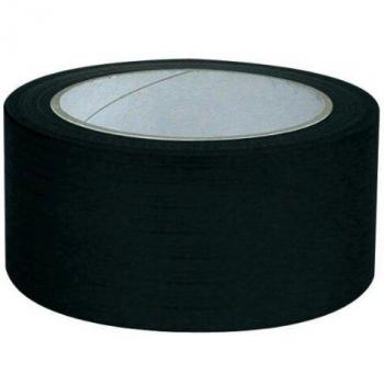 RUBAN ADHÉSIF TOILE NOIR 48MM DE 50M
