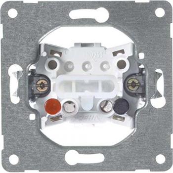 PEHA Einfach-Wipptaster 550/4 – 1 Schließer, 2 individuelle Lichtanschlüsse