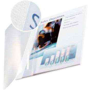 Leitz impressBIND Soft Covers, 3.5mm For 15-35 sheets, A4, White Pack