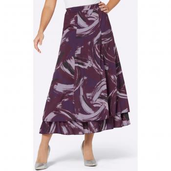 Veste courte modal raisin‑parme