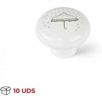 Manopola stile decorativo 404031 mm con viti M4