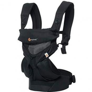 Porte‑Bébé Ergonomic 360 Onyx – Confort Bambin