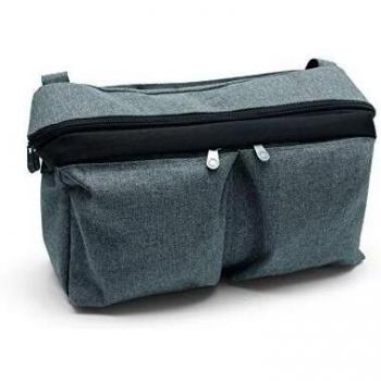 Handlebar‑Mounted Bugaboo Organiser – Universal, Grey Mélange