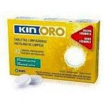 Kin Gold Tablets for Dentures 30 Units