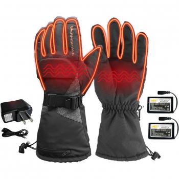 Battery-Powered Heated Gloves for Skiing