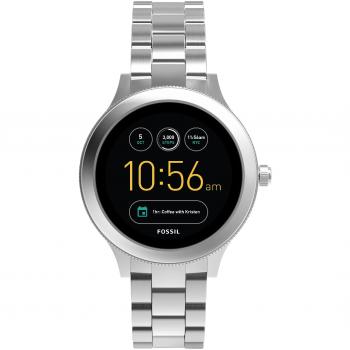 Ladies Fossil Stainless Steel Bluetooth Smartwatch