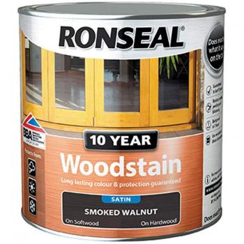 Ronseal Interior Woodstain, Smoked Walnut, 750 ml