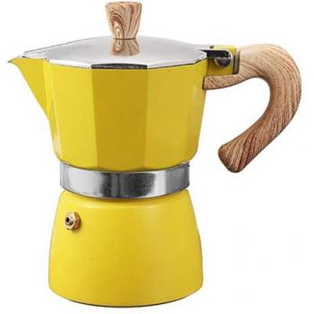 Aluminum Moka Espresso Maker 6-Cup Stovetop