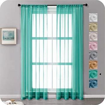 Aqua Horizon Light Veil Blinds