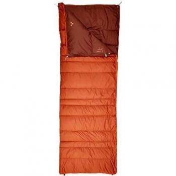 VAUDE Kamor 400 DWN Sac de Couchage en Duvet léger pour Le Camping, Les Voyages et Les Nuits en Refuge Mixte Adulte, Chestnut