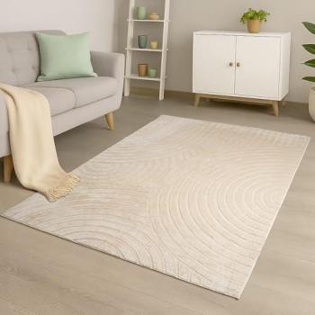 Rechteckiger Teppich WAVES 501