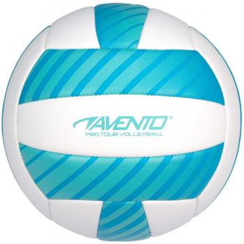 Avento Blue/White Synthetic Leather Volleyball, OneSize