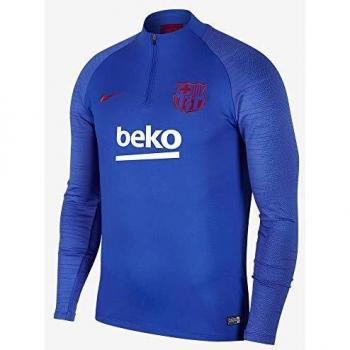 Nike Herren Sweatshirt FCB Dunkelblau & Rot – NK Dry Strk Dril, XL