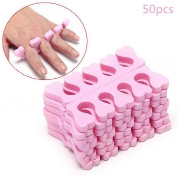 Kit de Separadores de Dedos Suaves Rosa