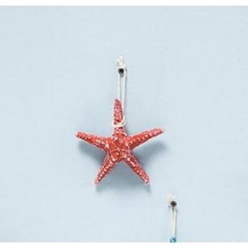Vibrant Oceanic Starfish Wall Art – 13 x 13 cm