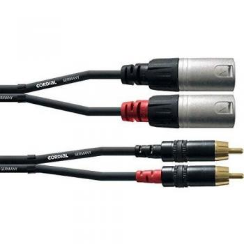 Cordial CFU 6 MC Audio/phono Adapter cable [2x XLR plug