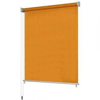 Store à enrouleur d'extérieur 100 x 140 cm Beige