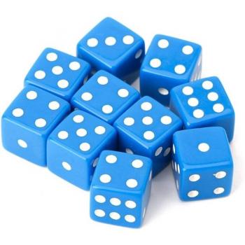 Juguete Didáctico Dados Portátiles 10 Unidades