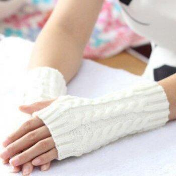 Winter Warmth Knitted Arm Covers