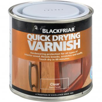 Blackfriar QDDVCS500 Quick Drying Duratough Interior Varnish Clear Satin