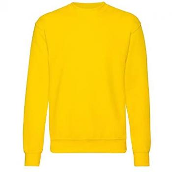 Fruit Of The Loom Comfort Sweatshirt Belcoro® Zonnebloem Geel