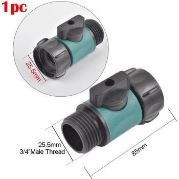 Valve plastique 3/4 – Adaptateur irrigation, extension de tuyau
