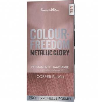Cabello Colorido: Cobre Metálico Brillante