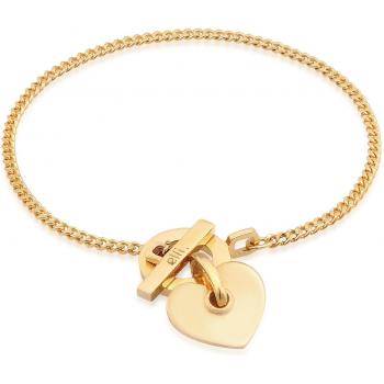 Elli PREMIUM Herz‑T‑Bon 925 Silber Rhodiniert Armbänder & Armreife (1 ct)