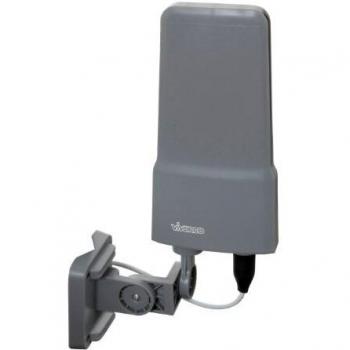 Vivanco TVA 500 (Flachantenne, 42 dB, DAB/ DAB+, DVB-T / -T2), SAT Spiegel + SAT Antennen, Grau